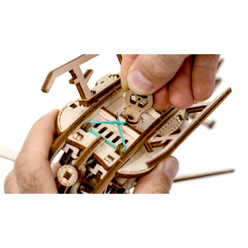 Revell Wooden Tiny Adventures Helicopter Kit
