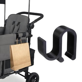 MingQiEven Multipurpose Side Hook Compatible with Wonderfold Wagon,Convenient Accessory for Hanging Bags, Keys, and More Durable and Easy to Install