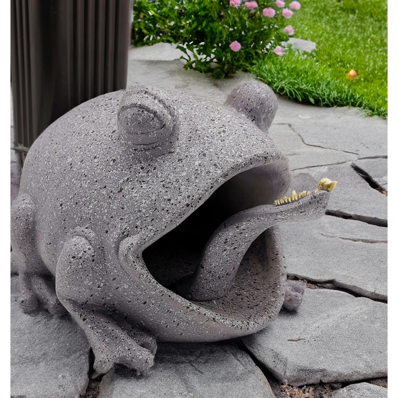 Teaeeno Frog Gutter Downspout Extension Decorative, Animal Gutter Extension Decor