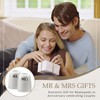 Shinlar Mr & Mrs Ceramic Toothbrush Holders - Bridal Shower