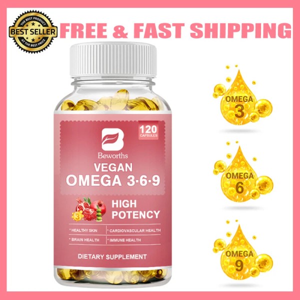 Beworths Healthy Care Omega 3-6-9 120 Capsules-Suppo