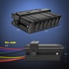 Nilight - 6 Gang Rocker Switch Box SPST Toggle Switch