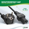 InLine 16810C power cable - power cables (CEE7/7 Schuko, C15
