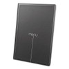 I LOVE MENU Risto Menu Holder, PVC Black, 31.3 x