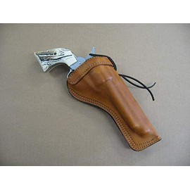 Azula Custom Leather Molded Cross Draw Gun Holster for Heritage Barkeep 2.68" Single Action Revolver TAN Right Hand
