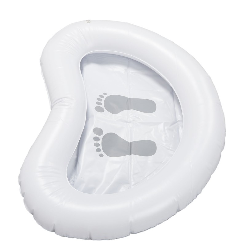 Inflatable Swimming Pool Foot Bath Foldable Foot Soaking Bath Basin