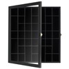 41 Shot Glass Display Case Holder Bar Collection Cabinet Wall