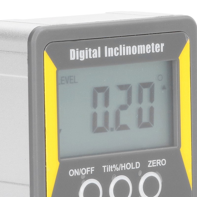 Inclinometer Digital Display Auto Shutdown Magnetic Level Angle Finder Gauge