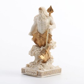 Veronese Design Poseidon God of The Sea Miniature Figurine