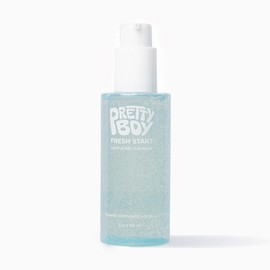 PrettyBoy Fresh Start Gentle Gel Cleanser - Hydrating & Exfoliating Comfort Face Wash with Niacinamide & Hyaluronic Acid for Sensitive Skin Daily Skincare