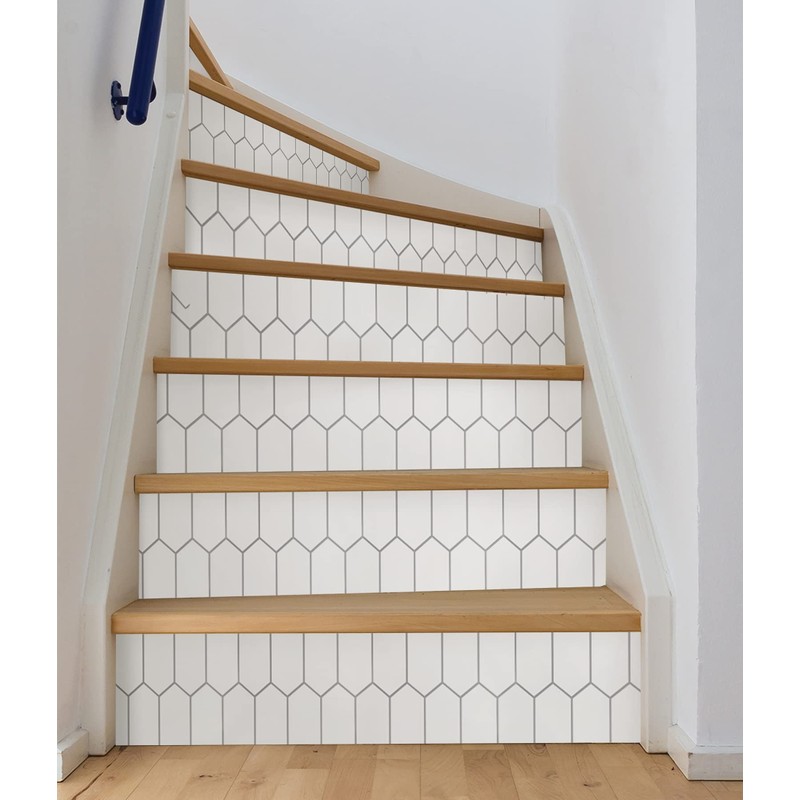 Rhombus Peel & Stick Backsplash Tiles