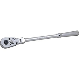 Gray Tools 3/8-Inch Drive 45 Tooth Chrome Reversible Ratchet, Flexible Head, 11-3/8-Inch Long - T83