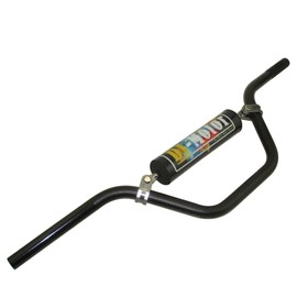 7/8" 22mm Aluminum 6061 Tall Handlebar With Handle Bar Pad For Honda CRF110 EFI 2019-2024 Dirt Pit Bike (Black & Yellow)