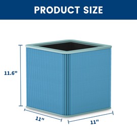 211+ Replacement Filter Compatible with 211+ Air Cleaner Purifier, Particle and Activated Carbon Replacement AllergenBlock Filter 2 Pack