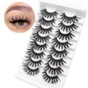 IDDFEVE False Eyelashes 14mm Faux 3D Mink Lashes Natural Look
