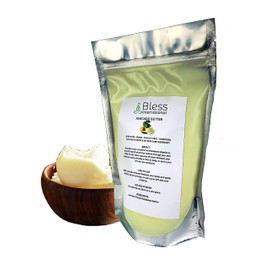 Yajna Organic Raw Avocado Butter 100% Pure,Natural & Unrefined| Skin Moisturizer For Face, Body & Hair| 1 LBS/450 GM Ivory/White Grade A | DIY Creams, Balms, Lotions, Soaps| Softens Dry & Tough Skin