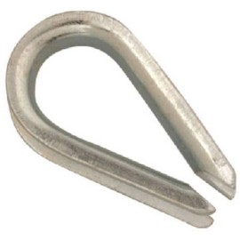 Campbell T7670669  Galvanized 5/8" Wire Rope Cable Thimble - Pack of 5