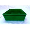 Instrument tray – 19cm x 14cm x 5.5cm. polypropylene (Green)