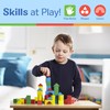 Melissa & Doug Wooden Building Blocks, 100-Piece Set of Sorting