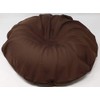 Comfortnights Brown Polycotton Cover To Fit, All 44cms Donut Cushions