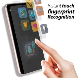 DOME GLASS Whitestone EZ Galaxy S22 Plus Screen Protector EZ Full Coverage Tempered Glass Shield [Easy Install] by Whitestone for Galaxy S22 Plus - Two Pack