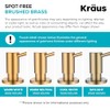 KRAUS Boden Kitchen Soap and Lotion Dispenser in Brushed Brass,