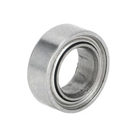 ACROPIX 740ZZ Deep Groove Ball Bearings Lubricated Bearings Double Metal Seal 4x7x2.5mm Silver Tone