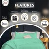 Rohi Easy Care plain King Size Duvet Cover set –