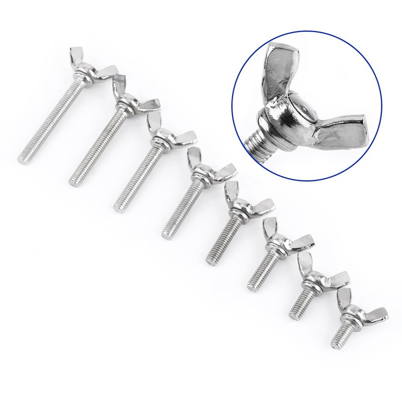 m5 wingnut screws butterfly m5 bolt M5 Screws 5Pcs/Bag 304