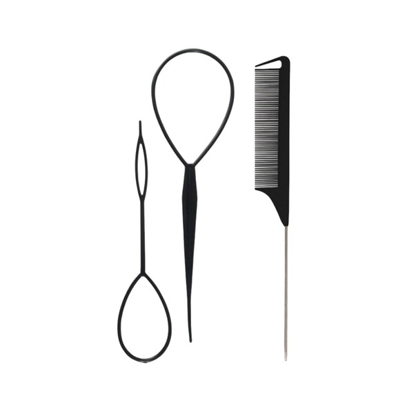 3 Piece Hair Braiding Tool Kit Professional Hair Styling Set
