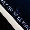 Why so serious? Joker Windshield Sticker Rear Windshield Car Windscreen
