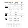Heavy Duty Fabric Tablecloth with White Lace-Waterproof/Wrinkle Free/Stain Resistant/Oil Proof-for