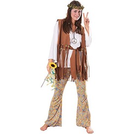 Rubie's Women's Hippie Love Child Costume, Multicolor, One Size
