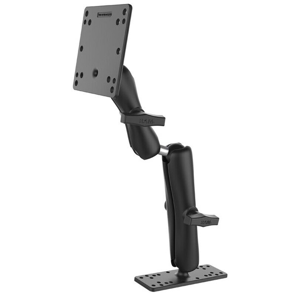 RAM Double Ball 1.5" C-Ball Mount with 100x100mm Dual VESA