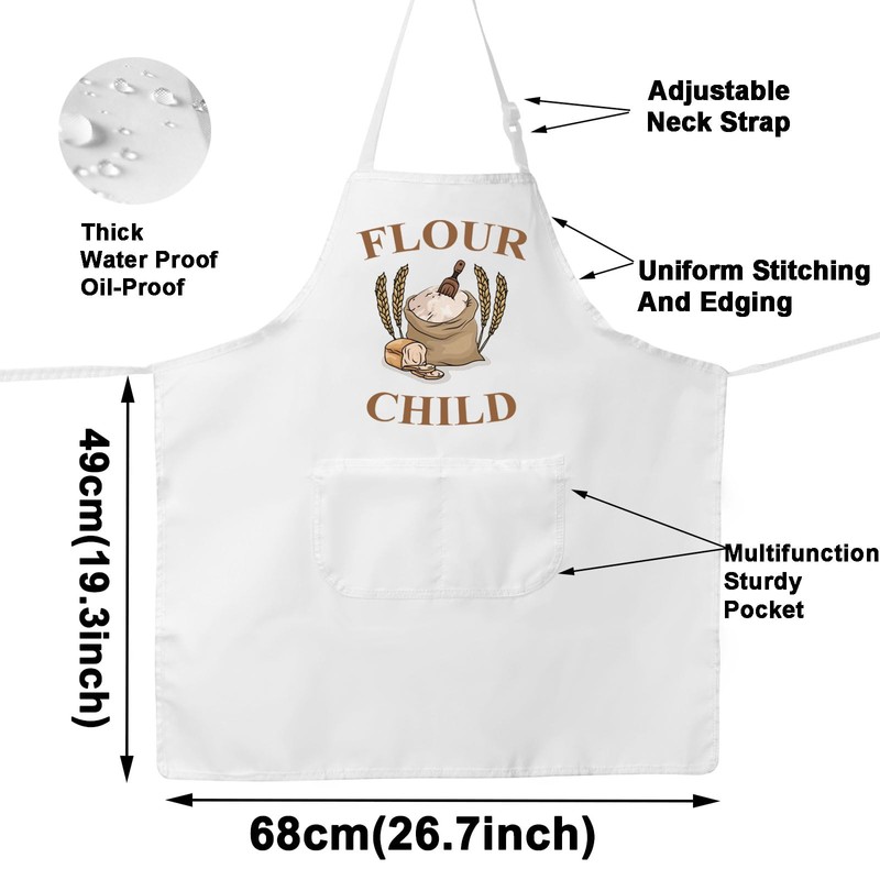 JNIAP Sourdough Starter Apron Sourdough Bread Gift Sourdough Mama Apron