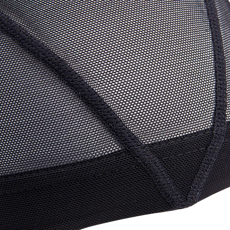 Speedo SD97C02 Swim Cap, Mesh Cap for Swimming, Unisex, Black,