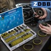 ZDBB 12 Sizes 378 Pcs Bonded Sealing Washer Kit,Automotive Self-Centred