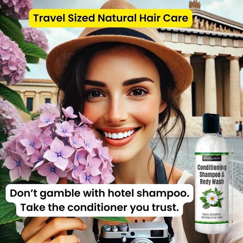 ibodycare Conditioning Shampoo & Body Wash, Sulfate-Free Hair & Body