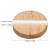 Guitar Resonator Biscuit Replacement Maple Wood Biscuit with Ox Bone