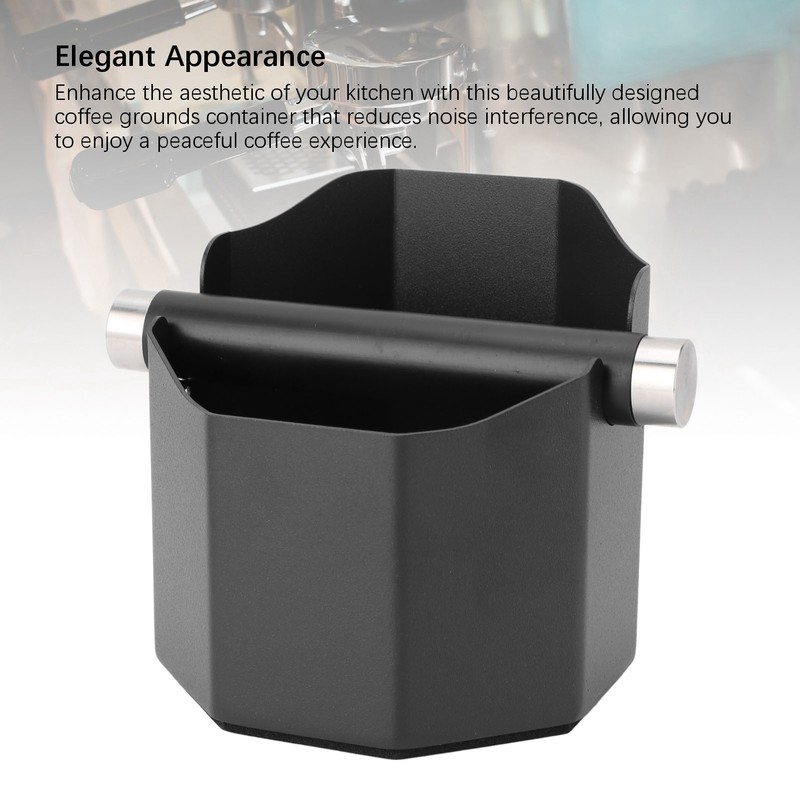 Coffee Ground Knock Box Stainless Steel Small Coffee Knock Box