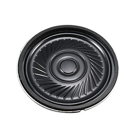 sourcing map 8 Ohm 0.5W 35mm Dia. Round Internal Magnet Speaker