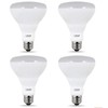 Feit LED Dimmable BR30 Flood Soft White Bulbs 65 Watts,
