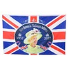 Toyland® 5ft x 3ft (150cm x 91cm) Queens Platinum Jubilee