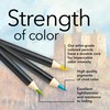 Castle Arts Coloured Pencils Set, Pack of 24