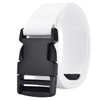 White Fang BT941 Men's Belt, Outdoor Activities, Nylon, Easy Removal,