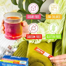 Flavor Aid Aguas Frescas Singles To Go Variety Pack, Powdered Drink Mix, 1 Box