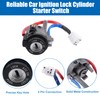 ACROPIX Car Ignition Lock Cylinder Starter Switch with 2 Key