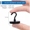 Unbranded 4 Pack 110 Lbs Magnetic Hooks Heavy Duty Neodymium