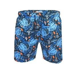 Xact Surf Swimming Shorts Men's Mesh Inner Briefs Quick Drying, Navy/Blue - 143