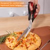 Pizza Scissors, Pizza Cutter with Shovel, Food-Grade Sharp Stainless Steel